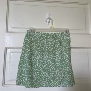 GB green skirt